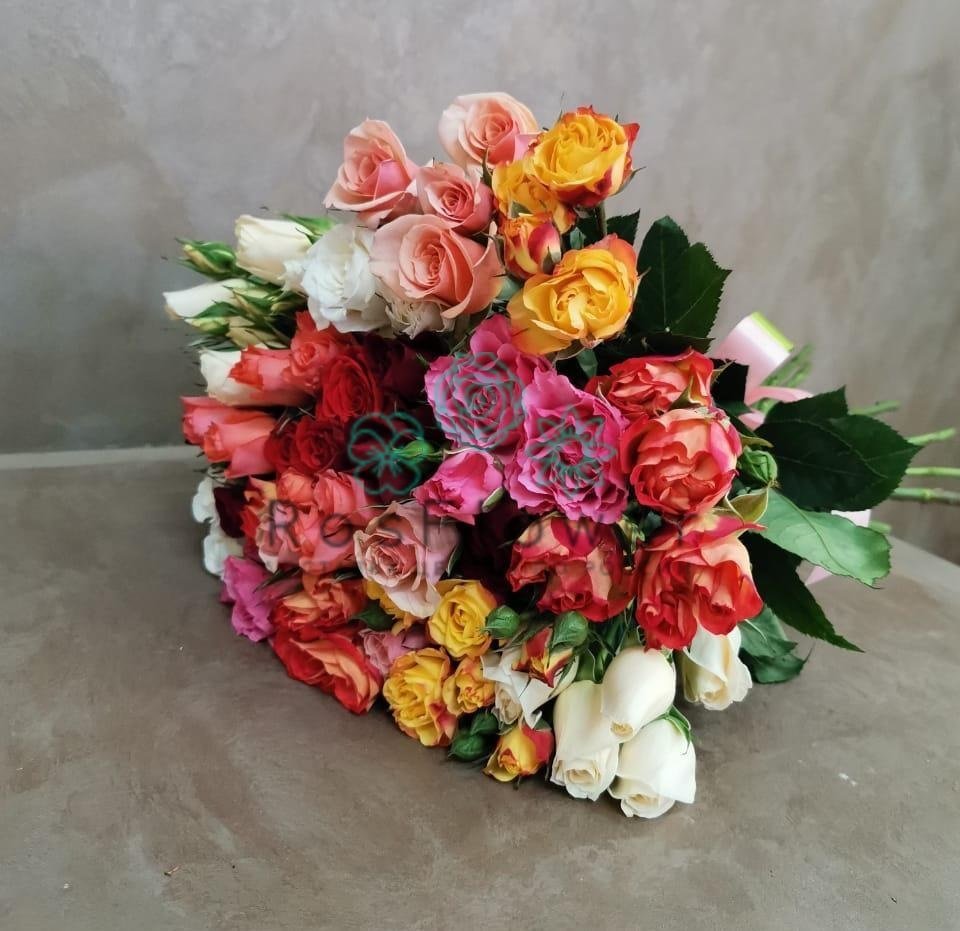 Букет цветов из: Розы в Питерке