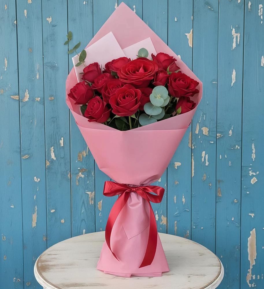 Букет цветов из: Розы в Питерке