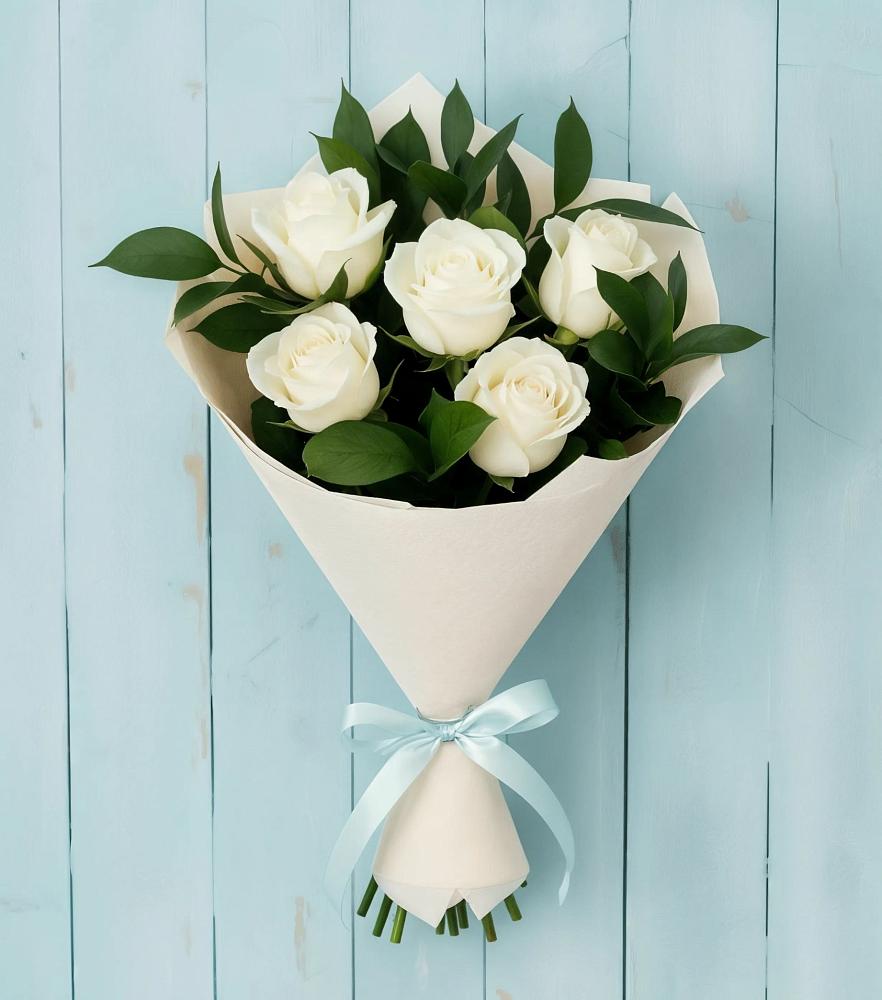 Букет цветов из: Розы в Питерке