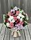 Букет цветов из: Альстромерии, Гвоздики, Розы и Хризантемы в Питерке