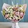 Букет цветов из: Альстромерии и Розы в Питерке