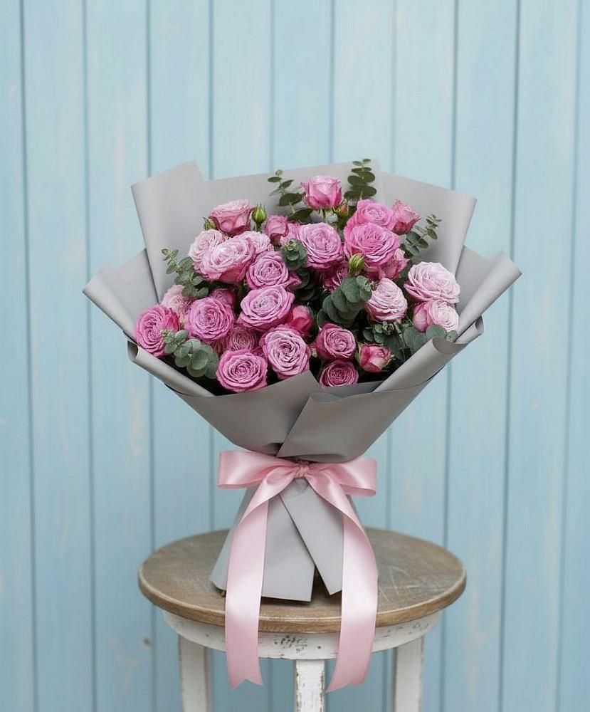 Букет цветов из: Розы в Питерке