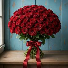 Букет Красные розы Блэк Меджик #REPLACE_PRED# Питерке