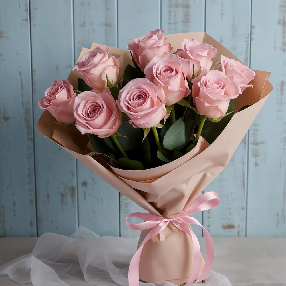 Букет цветов из: Розы в Питерке