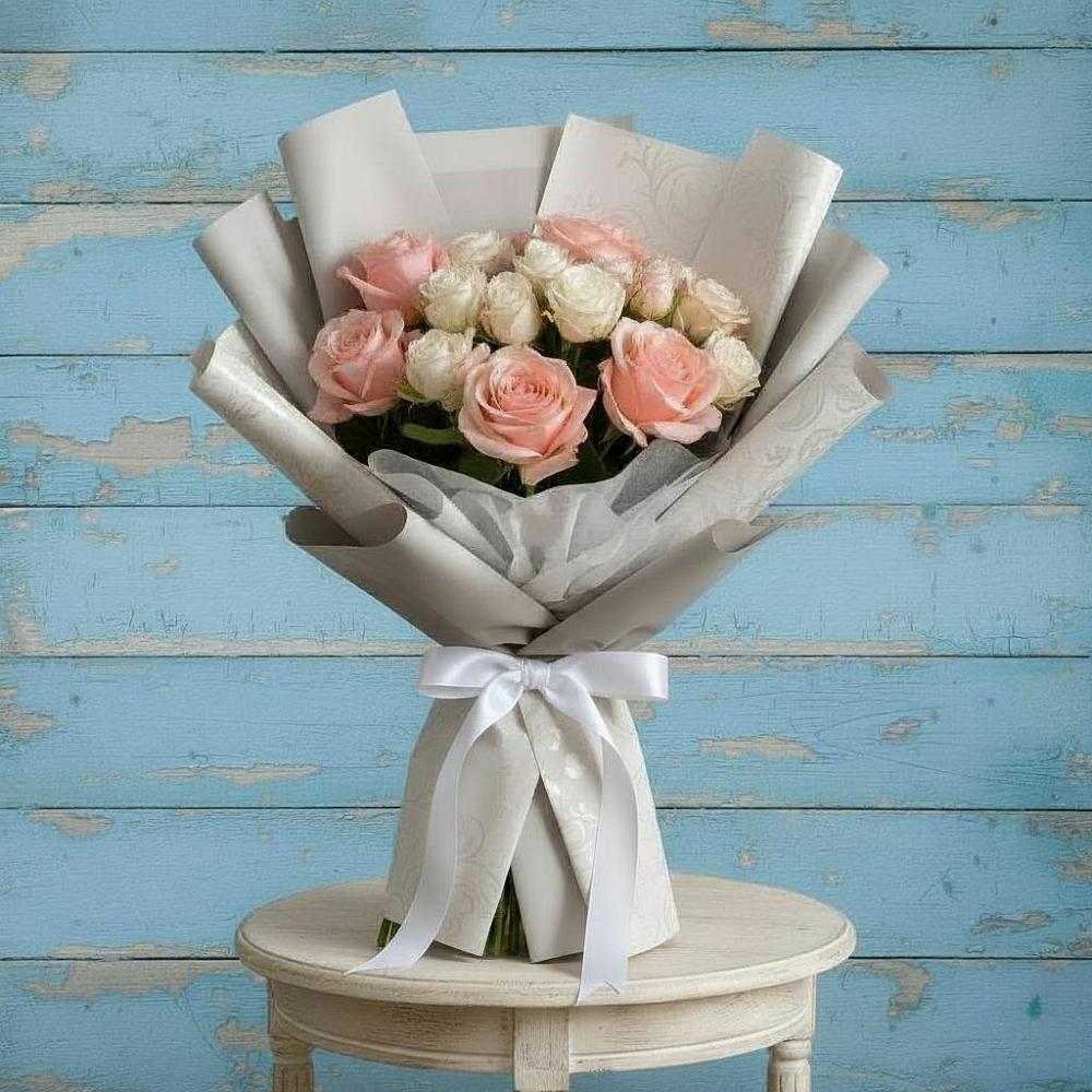 Букет цветов из: Розы в Питерке