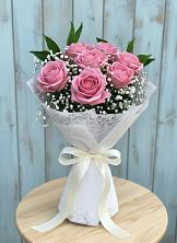 Букет цветов из:  Розы в Питерке