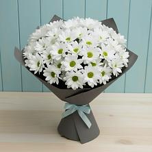 Букет цветов из:  Хризантемы в Питерке