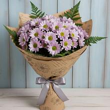 Букет цветов из:  Хризантемы #REPLACE_PRED# Питерке