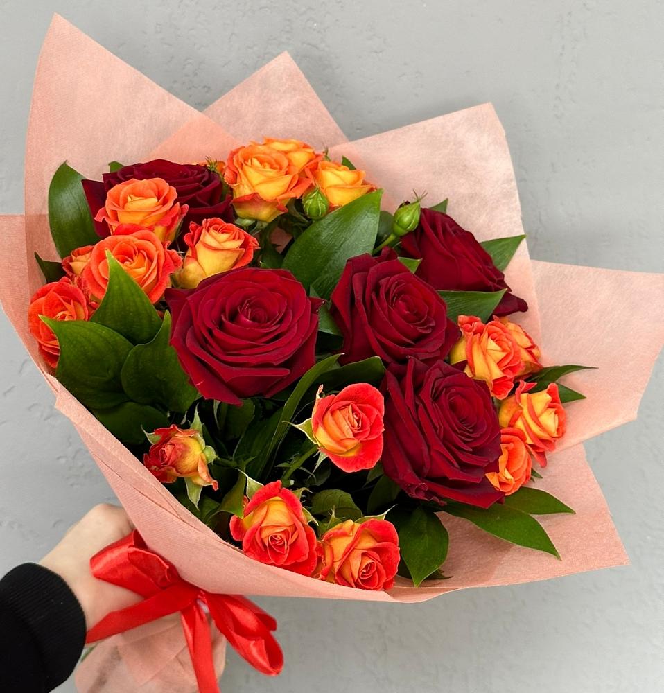 Букет Любовь и восторг в Питерке