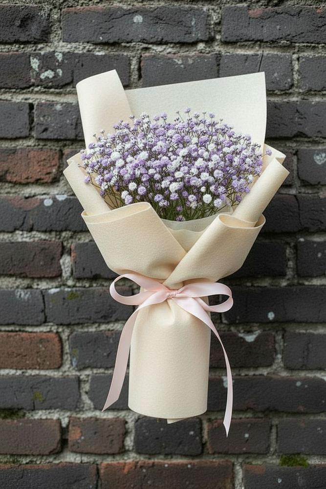 Букет цветов из: Гипсофила в Питерке