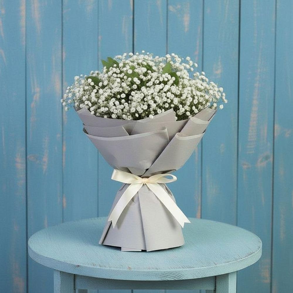 Букет цветов из: Гипсофила в Питерке