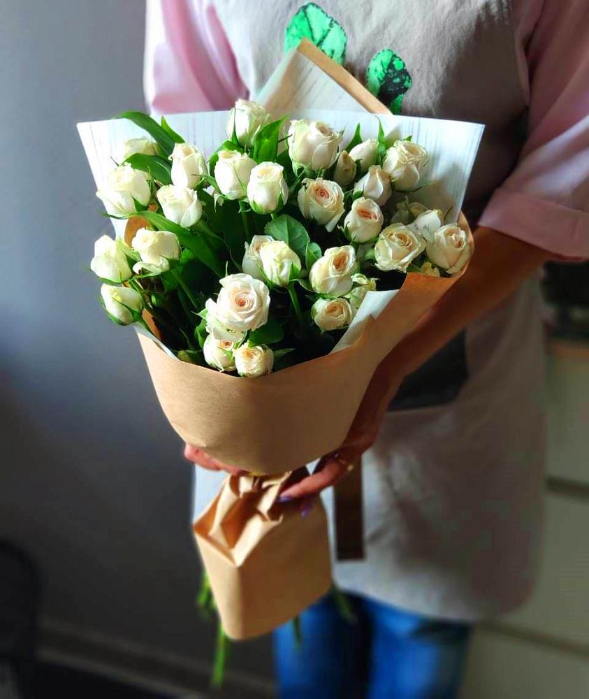 Букет цветов из: Розы в Питерке