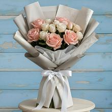 Букет цветов из:  Розы #REPLACE_PRED# Питерке