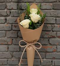 Букет цветов из:  Розы в Питерке