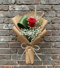 Букет цветов из:  Розы в Питерке