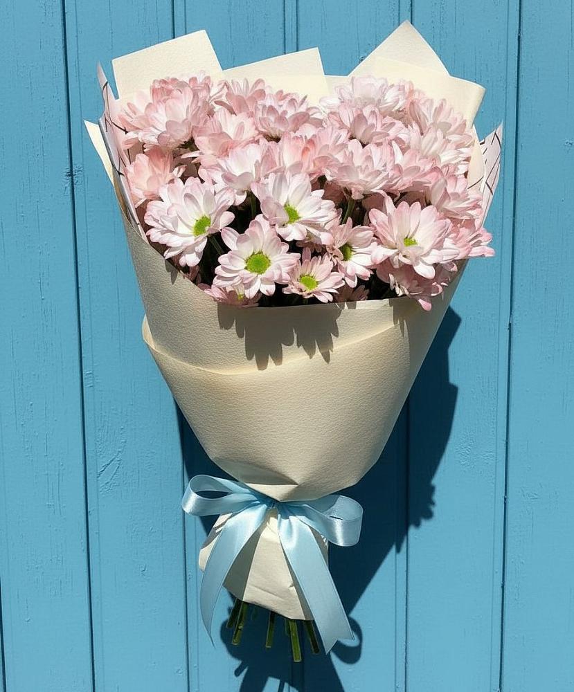 Букет цветов из: Хризантемы в Питерке