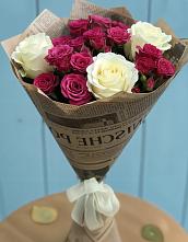 Букет цветов из:  Розы в Питерке
