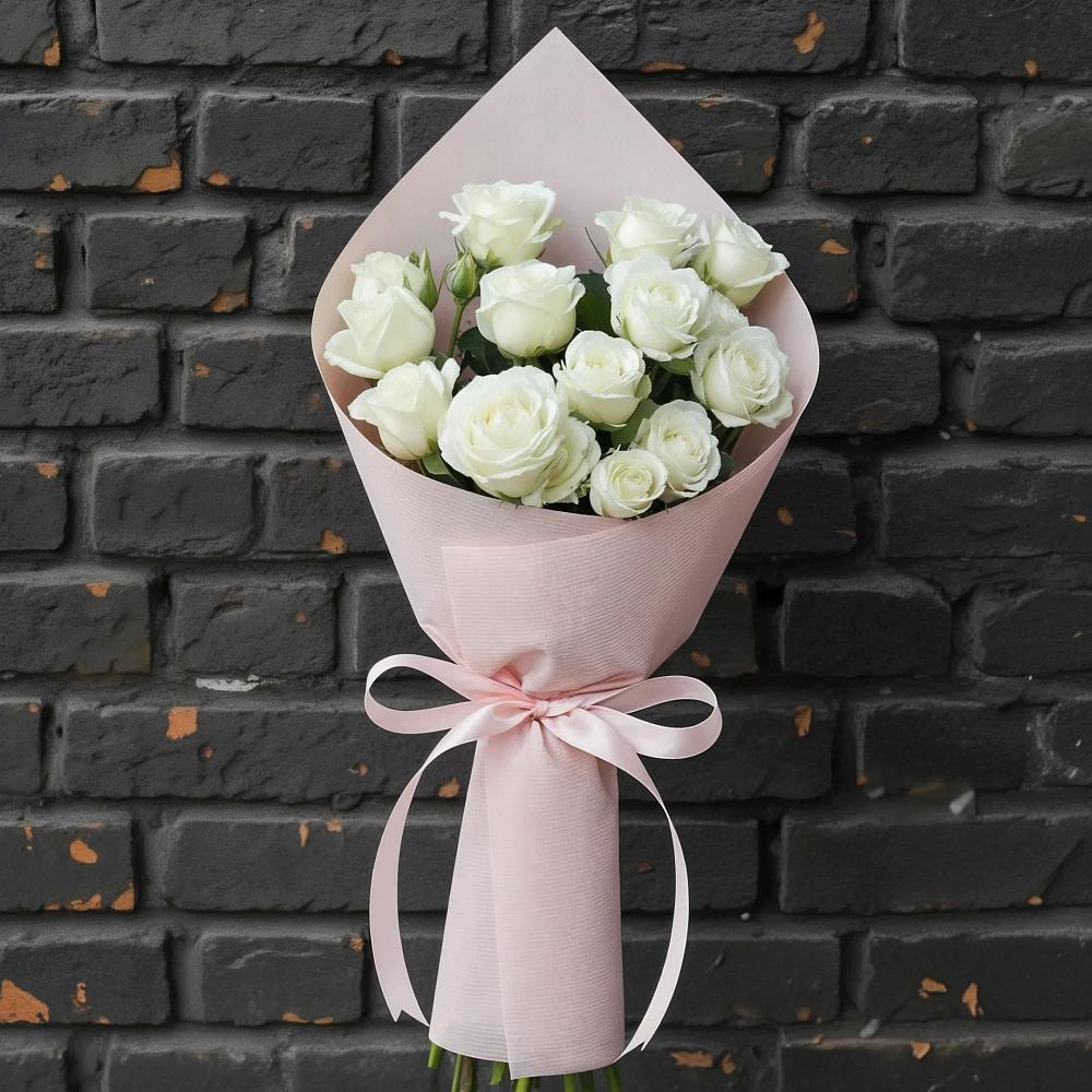 Букет цветов из: Розы в Питерке