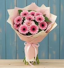 Букет цветов из:  Герберы в Питерке