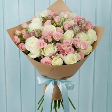 Букет цветов из:  Розы #REPLACE_PRED# Питерке