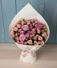 Букет цветов из:  Розы в Питерке